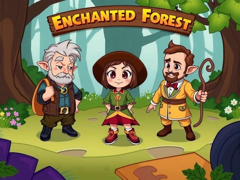 Enchanted Forest Challenge Characters